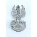 A Second World War Free Polish Army plastic cap badge