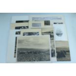 A large collection of mounted and largely titled vintage monochrome photographs of the North East of