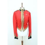 A Victorian Royal Dragoons mess dress