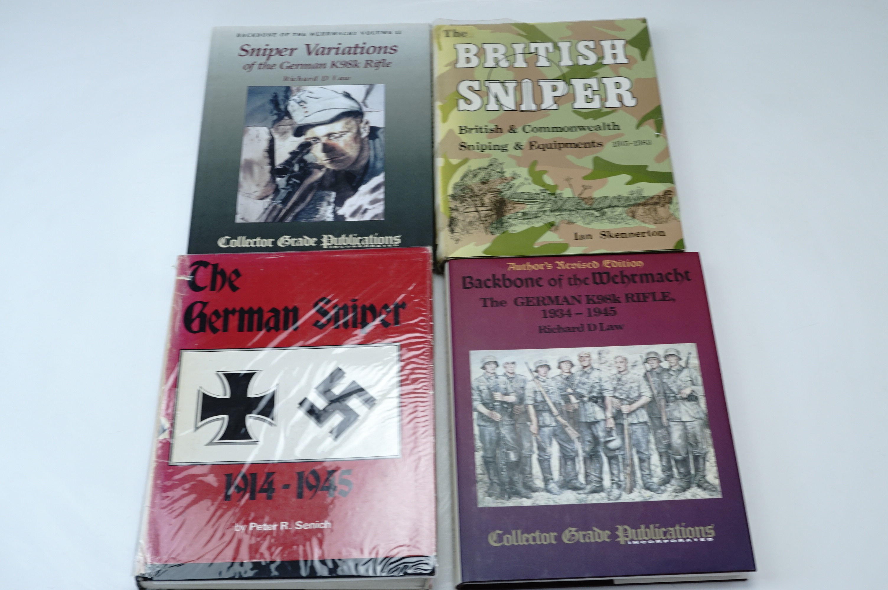 Four books on British and German military sniping and rifles - Image 2 of 2