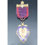 A 9 carat gold Masonic jewel, "Independent Order of Oddfellows, Manchester Unity", City of