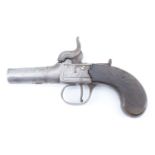 An early 19th Century pocket percussion pistol