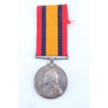 A Queen's South Africa Medal impressed to 926 Pte F W Horsham, Uitenhage Town Guard