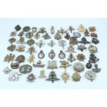 Sundry cap badges etc