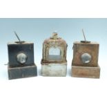 Two British Railway (M) lanterns and one other lamp