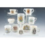 A group of QEII royal commemorative ceramics including a Hammersley 1969 investiture of Charles