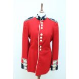 A QEII Scots Guards other rank's dress tunic