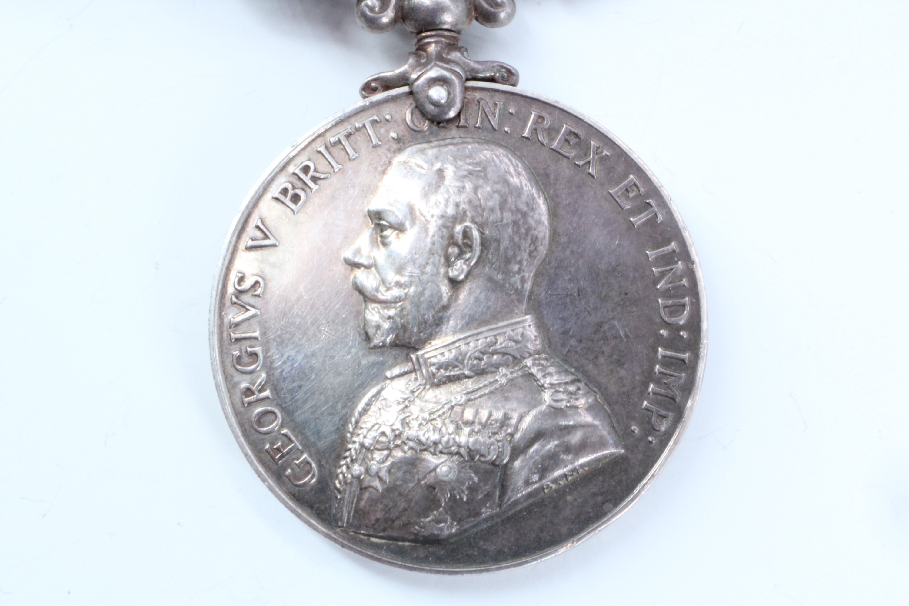 A Boer War and Great War medal group comprising Queen's South Africa Medal with five clasps, King' - Image 28 of 30