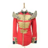 A 1931 Scots Guards musician's dress tunic