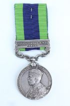 An India General Service Medal with Afghanistan North West Frontier 1919 clasp to 1941 NK Sher Khan,