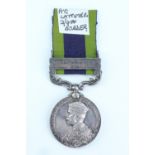An India General Service Medal with Afghanistan North West Frontier 1919 clasp to 201905 Pte J C