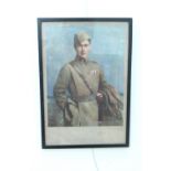 After Noel Denholm Davis (1876-1950), a portrait of Albert Ball, VC, DSO and two bars, MC,