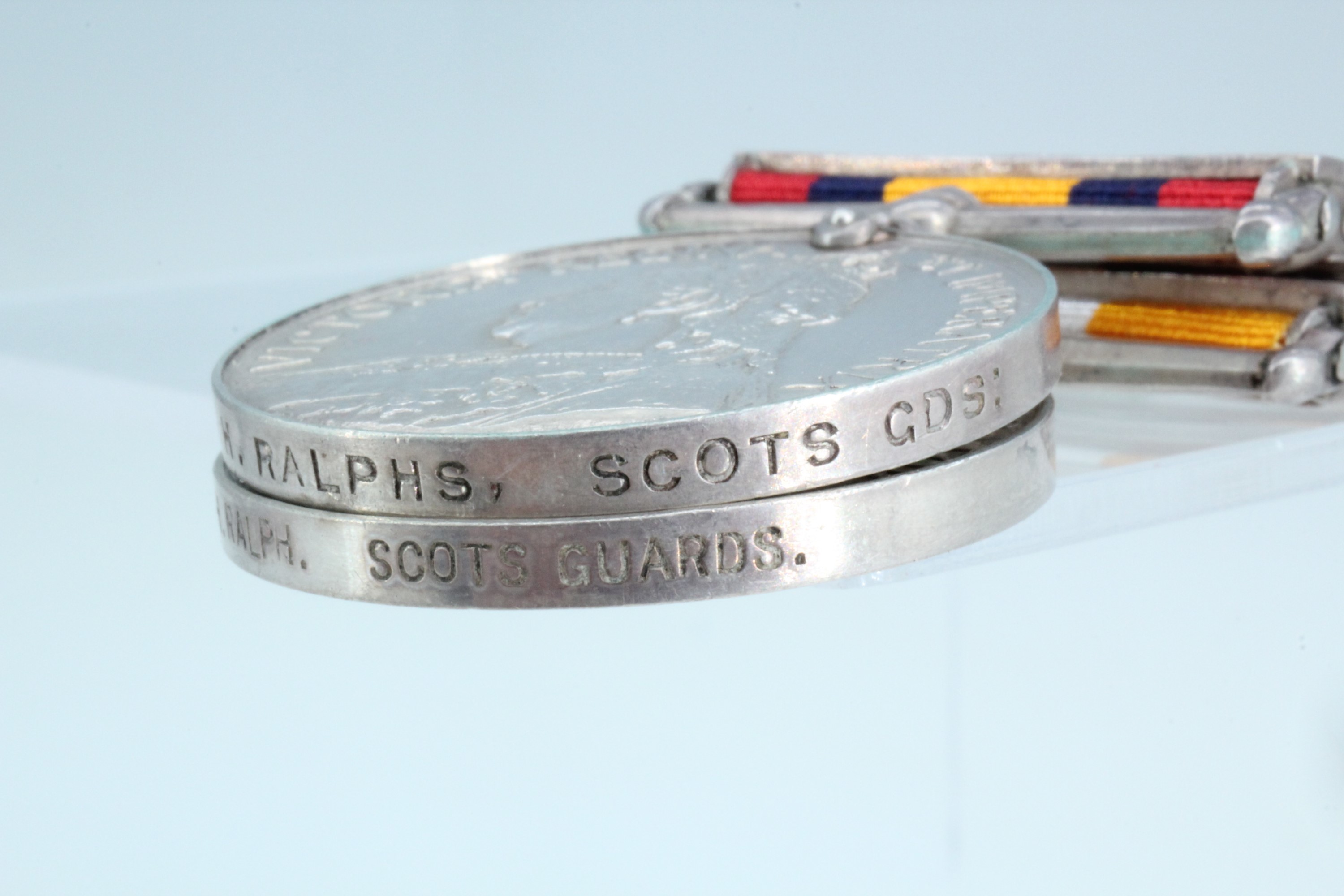 A Queen's South Africa Medal with six clasps, together with a King's South Africa Medal impressed to - Image 4 of 4