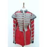 A George VI Grenadier Guards musician's dress tunic