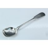 An early 19th Century Scottish silver fiddle pattern sugar spoon, Charles Bendy, Edinburgh, 1824, 21