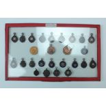 23 mostly 1930s bronze and enamelled small bore target shooting medals, including City of London