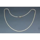 A 9 ct gold S-link neck chain, 46 cm, 4.6 g