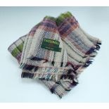 A Tweedmill wool travel rug