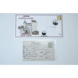 A liberation of Colditz Castle 60th anniversary first day cover, certified copy 4 of 9 signed by