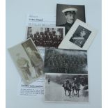 A small group of photographs and photographic postcards of recipients of the Victoria Cross during