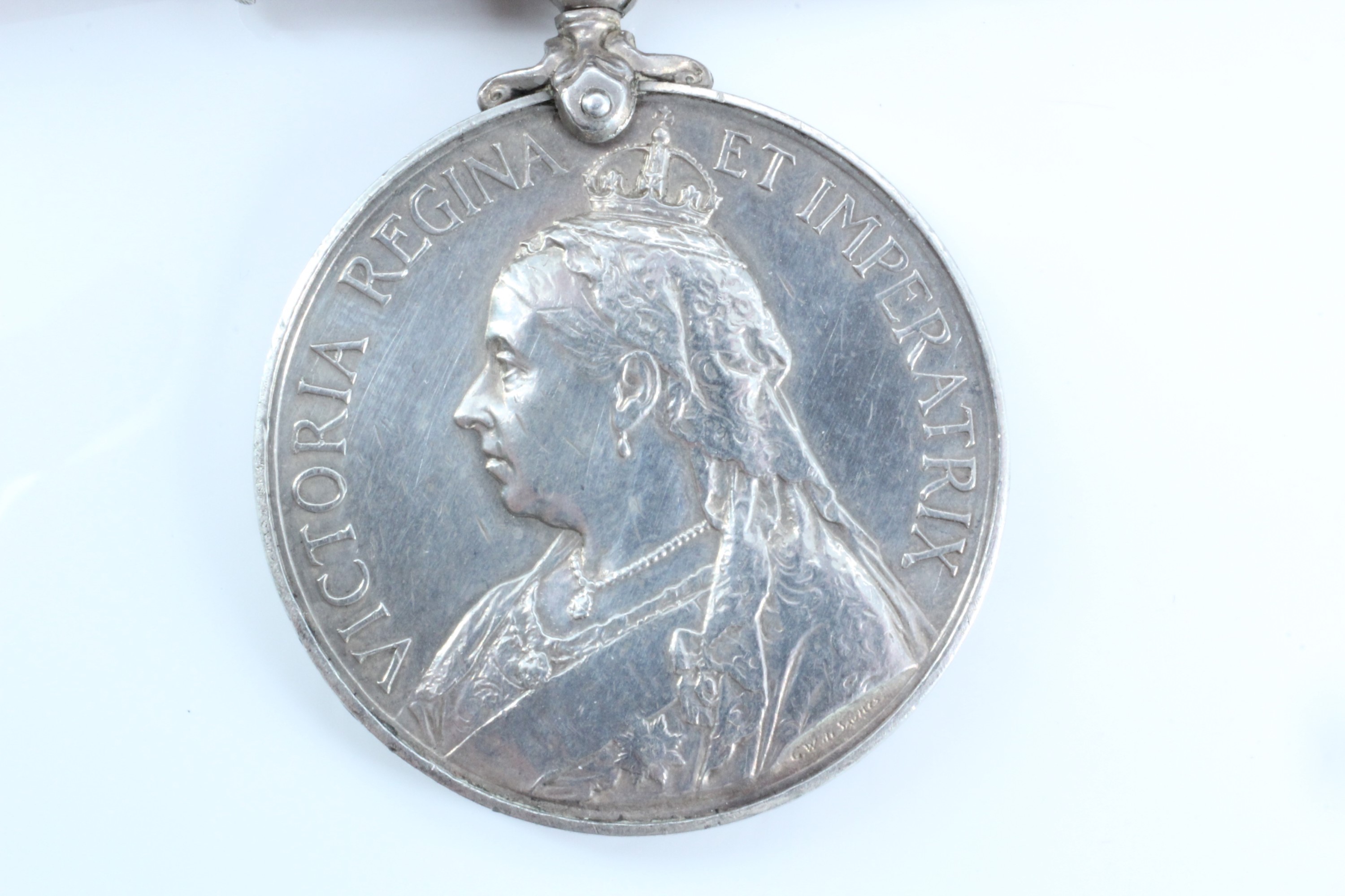 A Victorian and Great War campaign medal group comprising India General Service medal with - Image 7 of 16