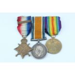 A 1914 Star with British War and Victory Medals to 43317 Dvr A Gordon, RFA
