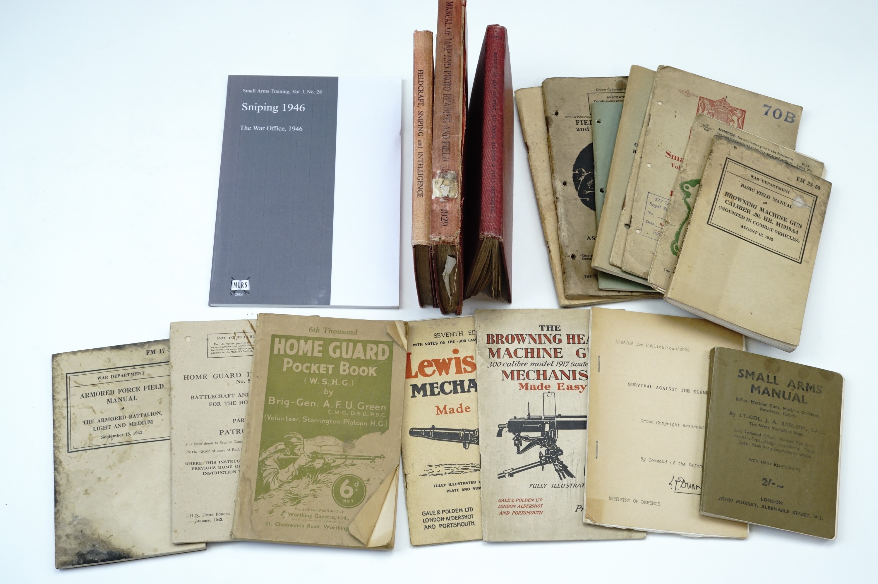 A group of largely Second World War military manuals - Image 2 of 5