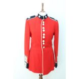 A QEII Coldstream Guards other rank's dress tunic