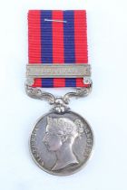 An India General Service Medal with Bhootan clasp impressed to 2990S Shirvill, H Ms, 55th Regimet