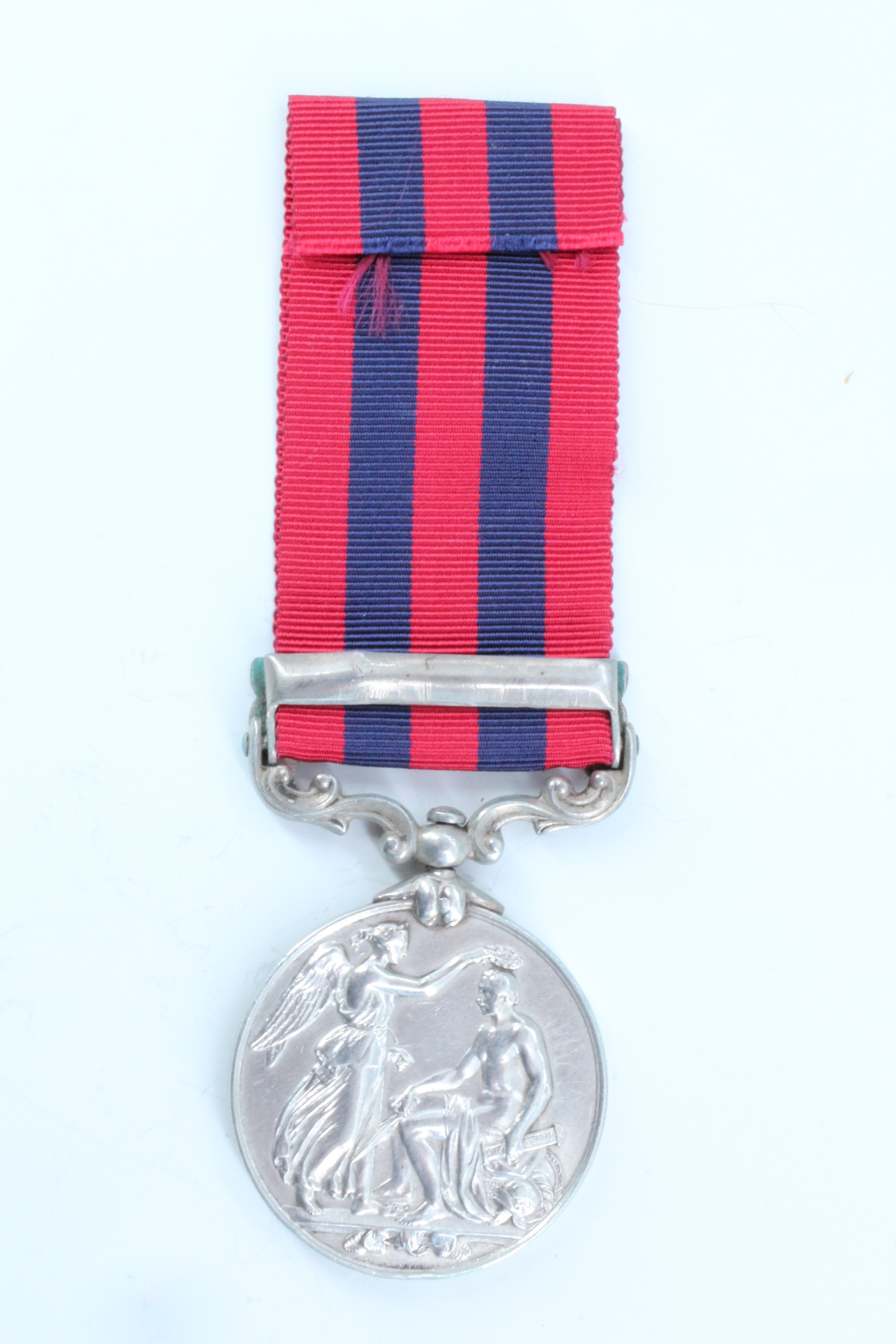 An India General Service Medal with Waziristan 1894-5 clasp engraved to 437 Sergt J Sedwards, 2nd - Image 2 of 5