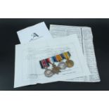 A Great War gallantry medal group comprising Military Medal, 1914 Star, British War and Victory