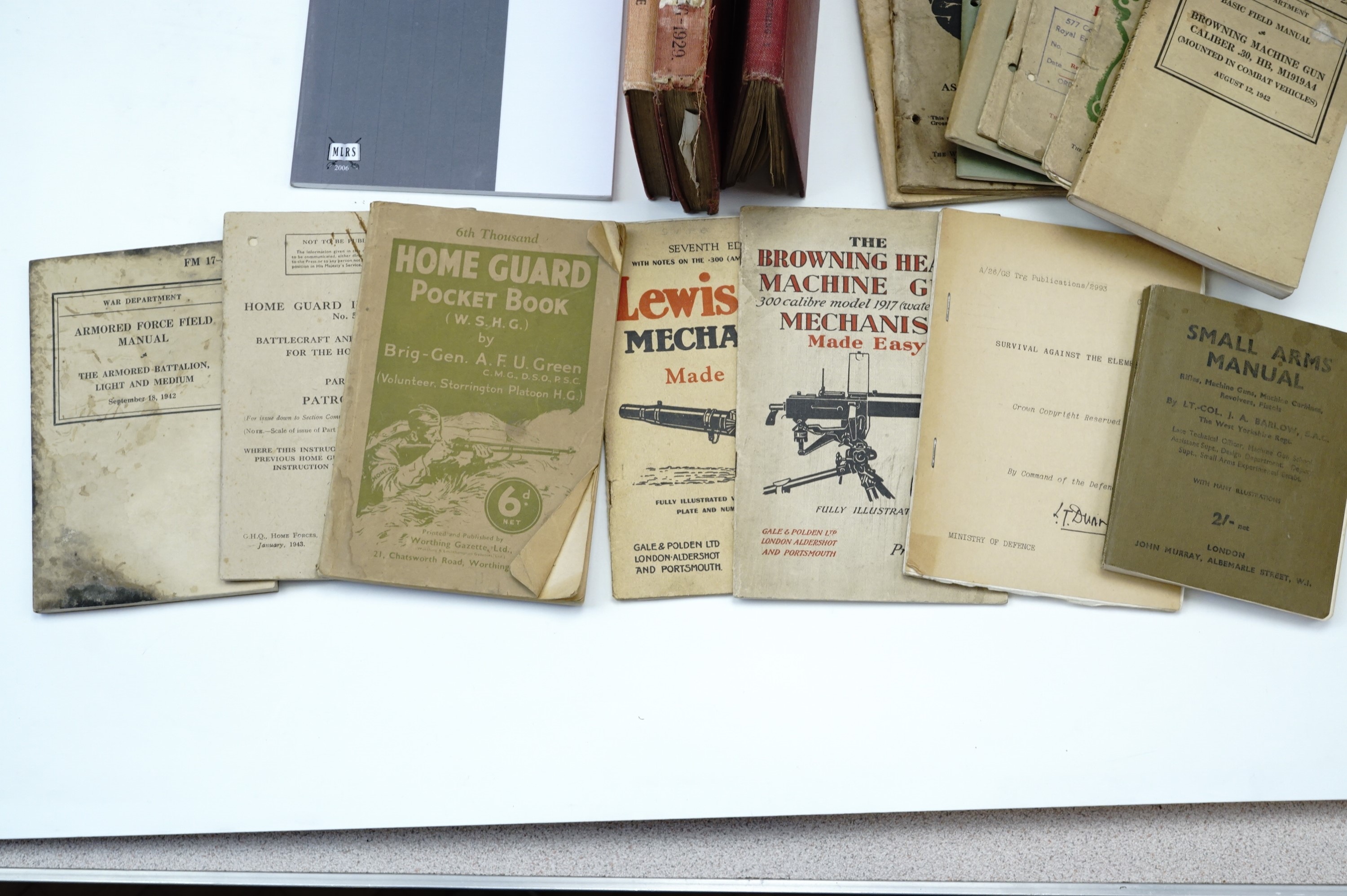 A group of largely Second World War military manuals - Image 3 of 5