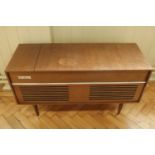 A 1970s Pye Princess record player, 101 cm x 59 cm