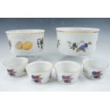 Six items of Royal Worcester Evesham ware