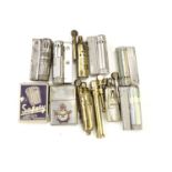 A 1920s IMCO brass "pocket lighter" (patent 105107), this the first IMCO model with automated