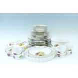 A large quantity of Royal Worcester "Evesham" dinnerware, approximately 58 items