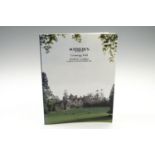 A Sotheby's auction catalogue for the sale of the contents of Crossrigg Hall, Penrith, Cumbria,