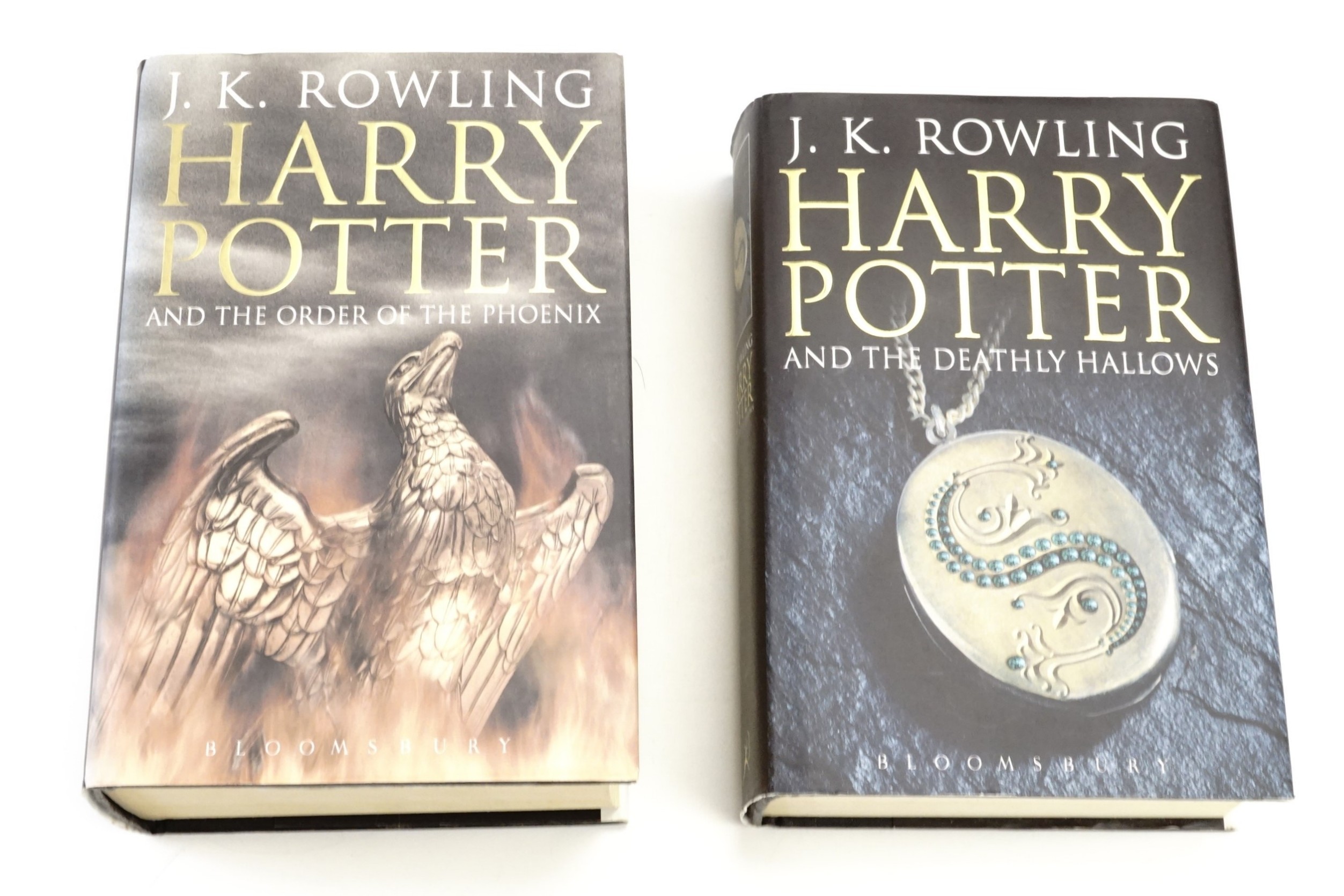 J.K. Rowling, Harry Potter and The Order of The Phoenix and Harry Potter and The Deathly Hallows,