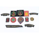 Sundry items of Hampshire Regiment and other insignia