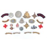 Sundry Red Cross, St John Ambulance Brigade, Salvation Army and Boys' Brigade badges and medals