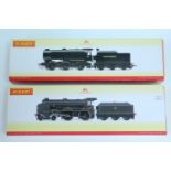 Two Hornby model railway locomotives Class Q1 ' C8 ' and a Schools Class 30937 ' Epsom ' (as-new)