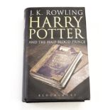 J.K. Rowling, Harry Potter and The Half Blood Prince, first edition in dust cover, having a print