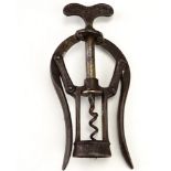 A James Heeley & Sons "A1" double lever corkscrew