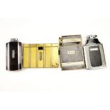 Four Ronson combination cigarette case and lighters