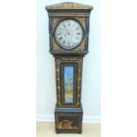 A late Georgian long case clock by James Muirhead of Glasgow, having an 8-day movement and