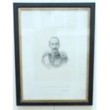 After C W Walton "Captain James Archibald Lochnell Campbell", proof aquatint, published by