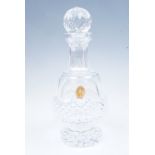 A Waterford Crystal "Master Cutter" decanter, 29 cm