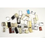 A large quantity of vintage cigarette lighters, including Kingsway, Marksman etc