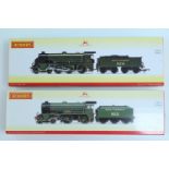 Two Hornby model railway locomotives, Schools House , Charter House and SR S15 Class ' 824 '