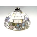 A Tiffany style ceiling light, 47 cm